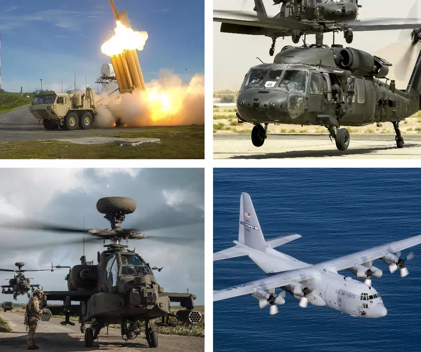 Oekraïne heeft een Amerikaans verzoek ingediend voor THAAD-raketsystemen, F-18 Hornet-gevechtsvliegtuigen, MQ-9B Sky Guardian UAV's en Apache- en Black Hawk-helikopters.