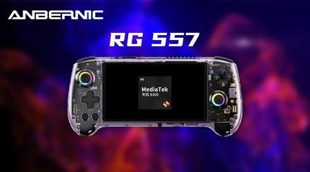 De draagbare console Anbernic RG 557 komt op 25 april in de verkoop: prijs van het apparaat onthuld