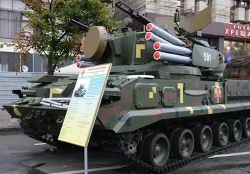 Oekraïnes 2S6 Tunguska-systeem vernietigde een Russische ...