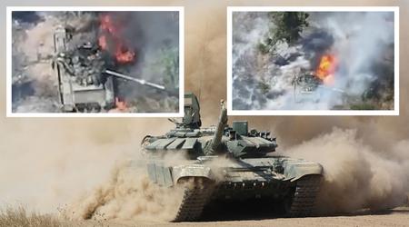 Oekraïense FPV drone vernietigde voor $500 een Russische T-90 tank ter waarde van $2,5 miljoen in export