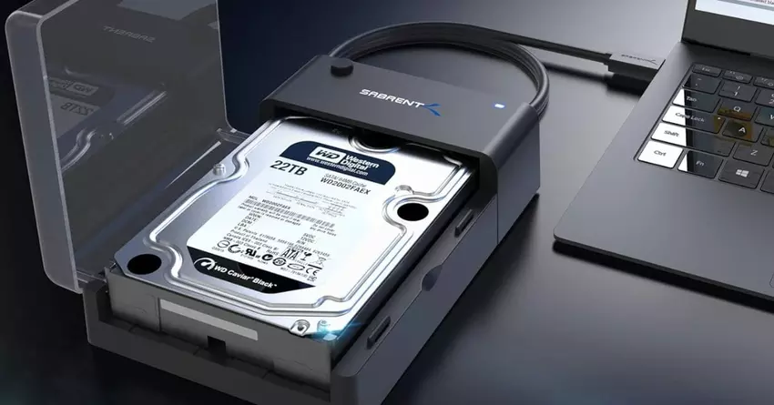 SABRENT EC-DFLT Externe SSD-behuizing