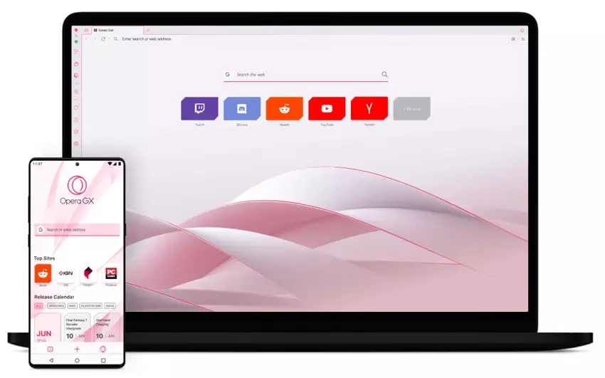 Opera GX gaming-browser ondersteunt nu Aria assistent voor kunstmatige intelligentie