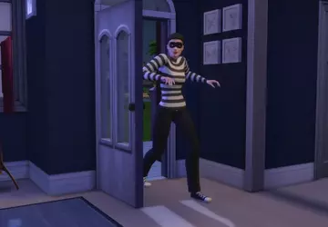 Kijk uit: het beroemde dievenpersonage zit ...