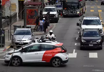 De robotauto's van Cruise hebben het ...