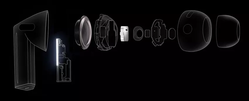 Вибух-схема навушника Galaxy Buds 3 Pro