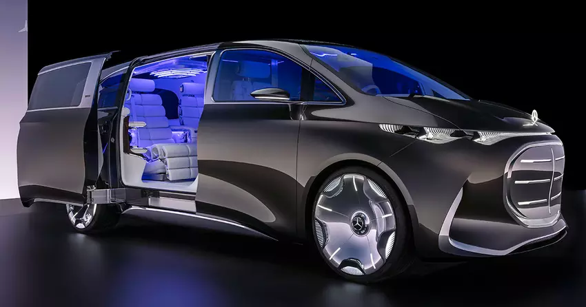 Mercedes-Benz Vision V Concept heeft de toekomst van de V-Klasse onthuld