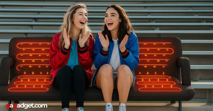 Draagbaar Verwarmd Stadionkussen 2025