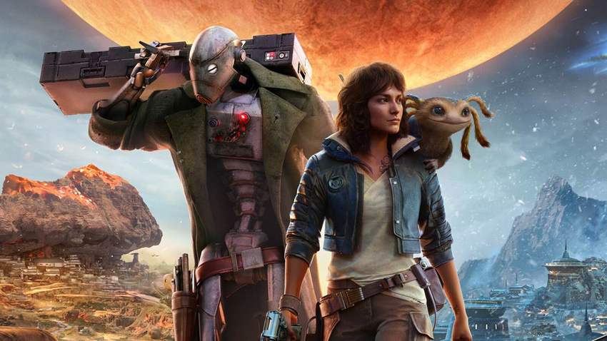 Op Comic-Con 2023 onthulde Ubisoft Motive nieuwe details over Star Wars Outlaws: je kunt een "woestijnplaneet met twee zonnen" bezoeken om voor Jabba the Hutt zelf te werken.