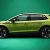 Zijaanzicht van de Skoda Elroq RS