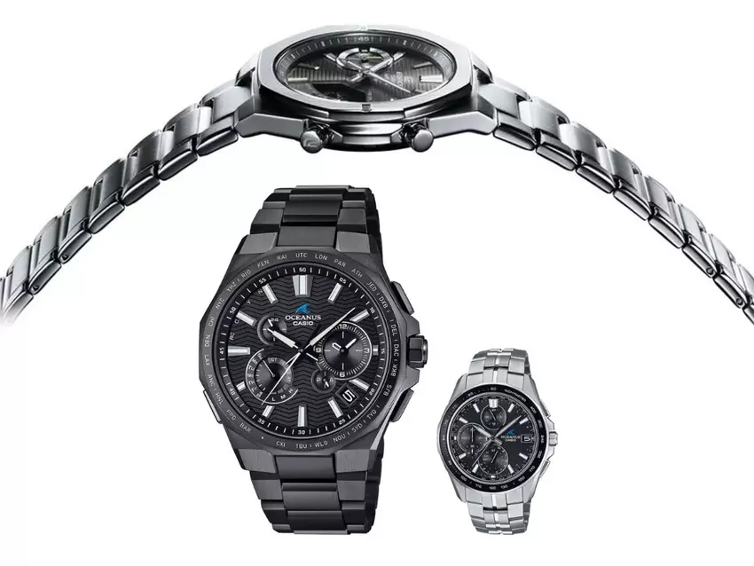 Casio Edifice en Oceanus horloges