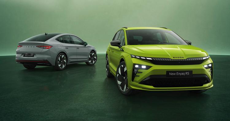 Škoda Enyaq RS en Enyaq Coupé ...