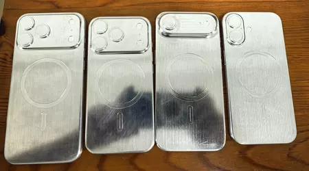 Een insider heeft een foto gelekt van de blanco hoesjes van alle iPhone 17 modellen met de exacte afmetingen van de hoesjes