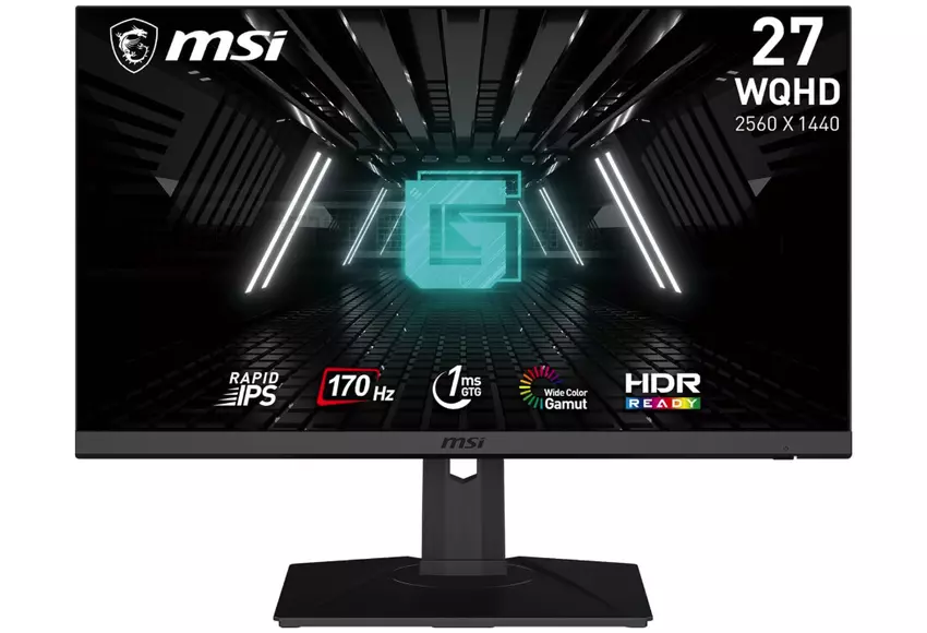 MSI G272QPF verticale monitor voor programmeren