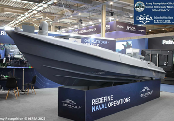 Oekraïense oppervlakte drone Seawolf gepresenteerd in ...