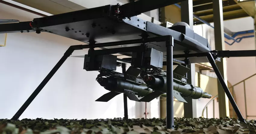 In Servië is een drone ontwikkeld die raketten kan dragen