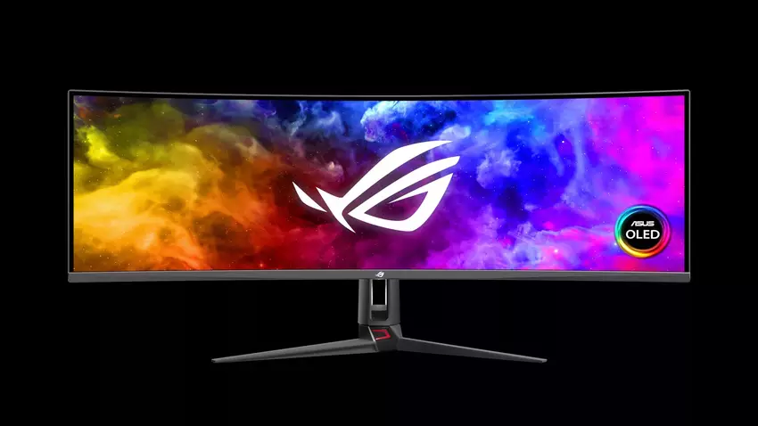 ASUS ROG Swift OLED PG49WCD gebogen gamingmonitor met 144Hz verversingssnelheid gaat in de verkoop voor $1500