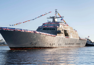 De Amerikaanse marine heeft het Freedom-klasse ...