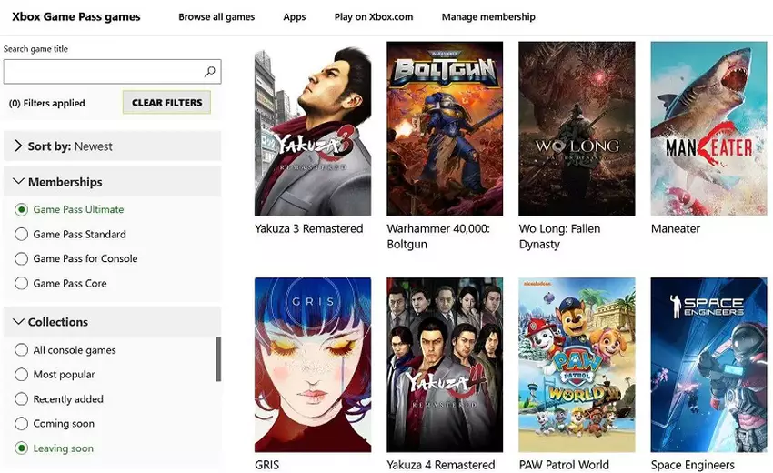 Games die Xbox Game Pass eind februari 2025 verlaten