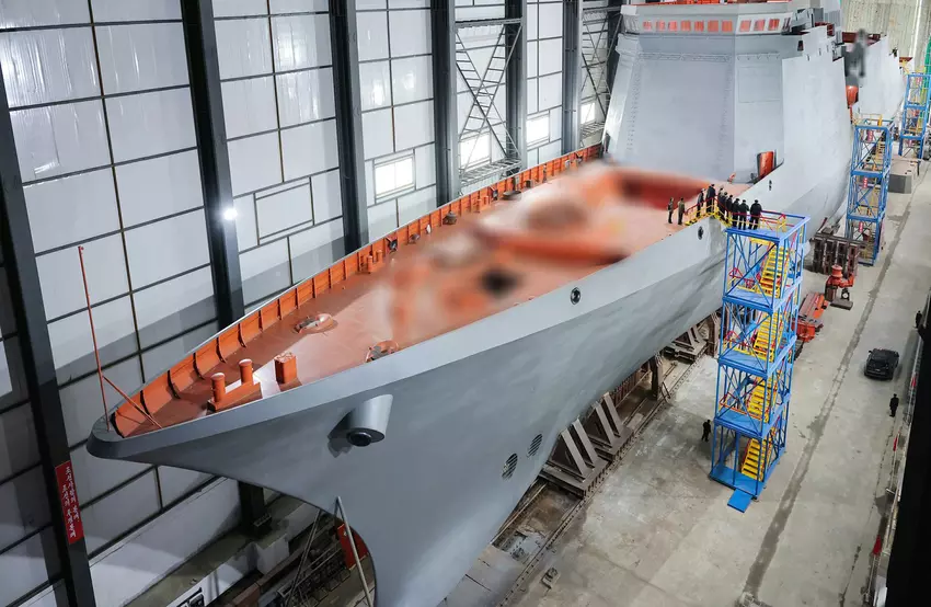 Het toekomstige oorlogsschip van de DVK