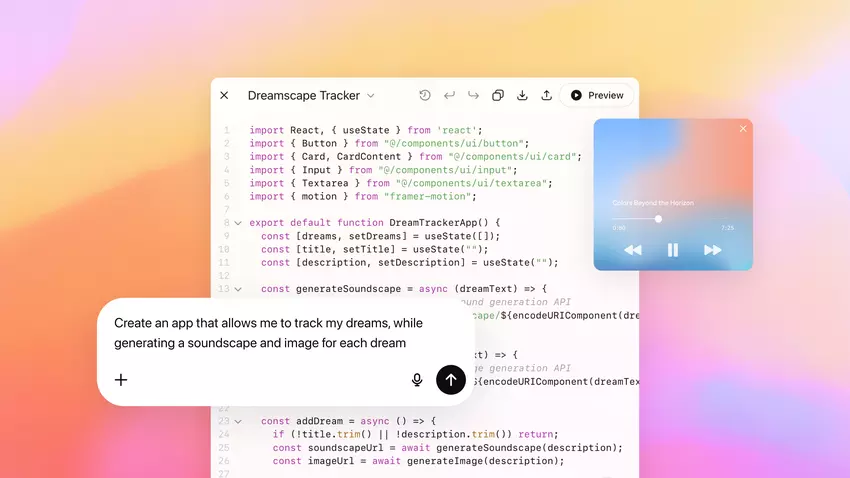 Een voorbeeld van programmeren. Illustratie: OpenAI