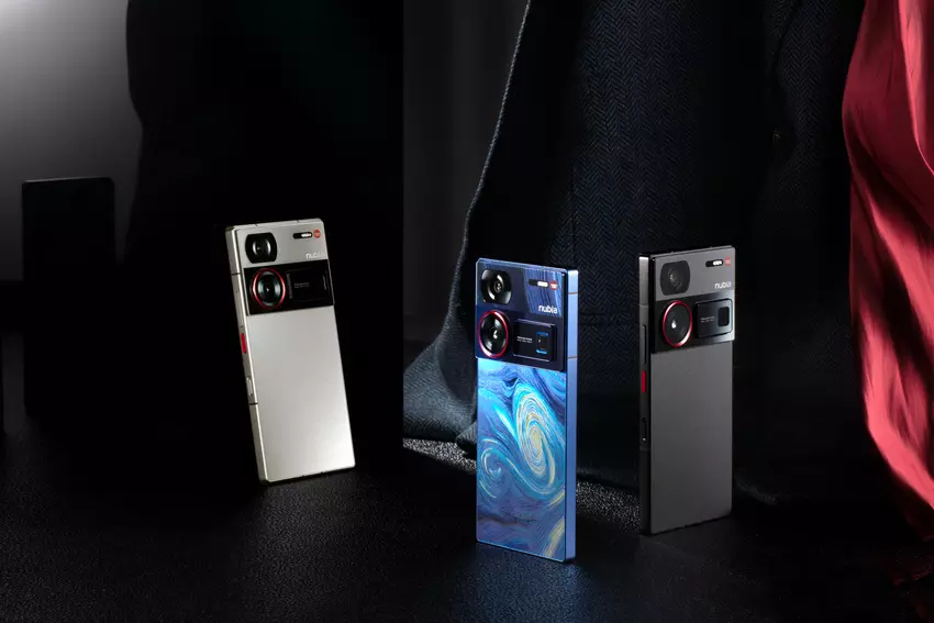 nubia Z60 Ultra: camera onder het scherm, 120Hz AMOLED-scherm, IP68-bescherming en Snapdragon 8 Gen 3-chip