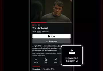 Netflix voor iOS voegt een knop ...