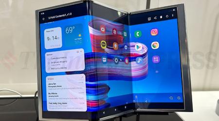 Media: tegen het einde van 2025 onthult Samsung zijn eerste smartphone met drievoudig opvouwbaar scherm