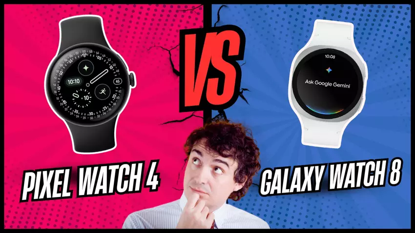 Pixel Watch 4 versus Galaxy Watch 8
