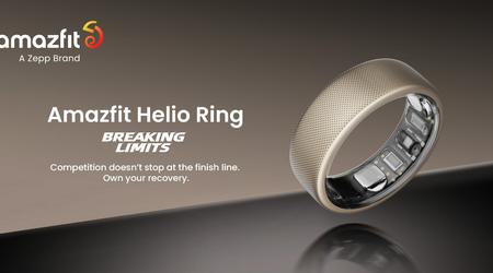 Amazfit heeft de prijs en lanceerdatum van de Helio Ring bekendgemaakt