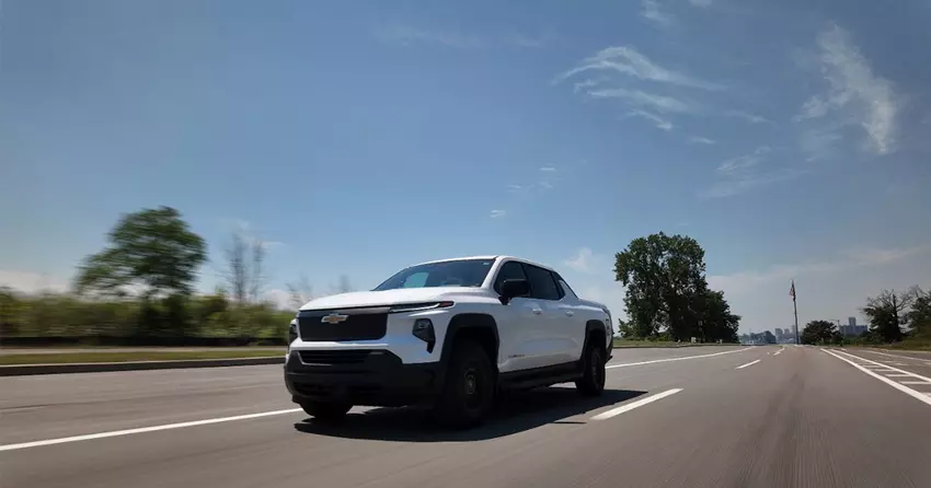 Nieuwe record: Chevy Silverado EV Werktruck heeft 1.059,2 mijl (1.600 km) op een volle batterij gereden