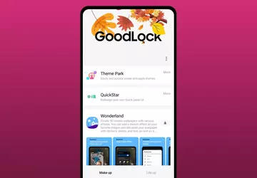 Verticaal scrollen door de app-lijst verschijnt ...