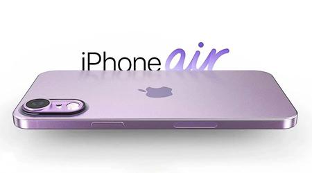 Dunner dan de Galaxy S25 Edge: Insider onthult de dikte van het iPhone 17 Air hoesje