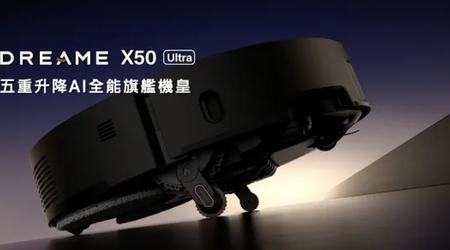 Dreame onthult de X50 robotstofzuiger op CES 2025, die trappen kan beklimmen