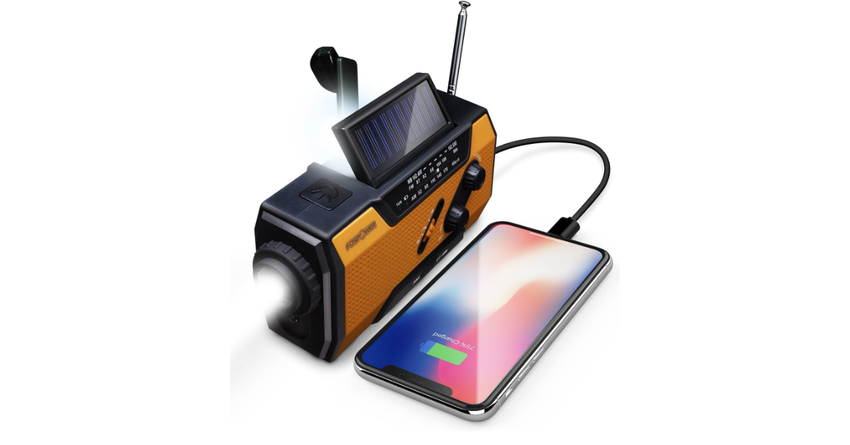 FOSPOWER beste draagbare FM-radio