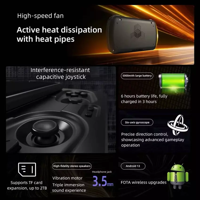 Anbernic RG Slide is een draagbare gamingconsole