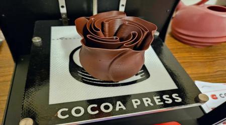 Chocolade geprint op een 3D-printer in de VS 