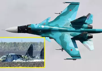 Su-34 supersonische jachtbommenwerper van generatie 4++ ...