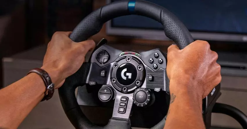 Logitech G923 racestuur ps4