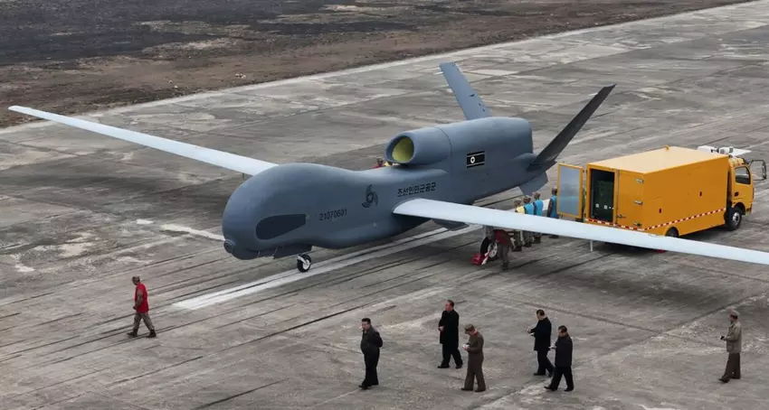 De DVK "stal" de Amerikaanse RQ-4 Global Hawk UAV en creëerde zijn eigen Saebyeol-4