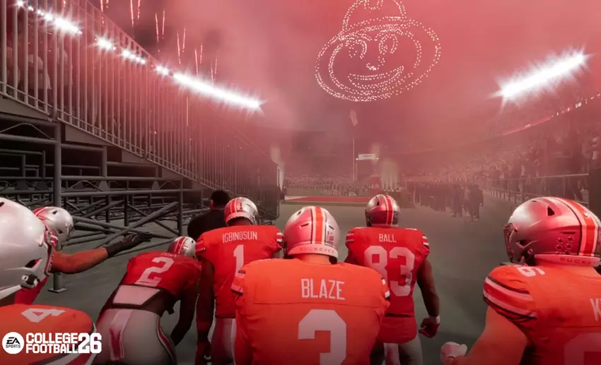 EA Sports College Football 26 voegt dynamische tijd van de dag, unieke teamuitgangen en een heleboel nieuwe maskers toe