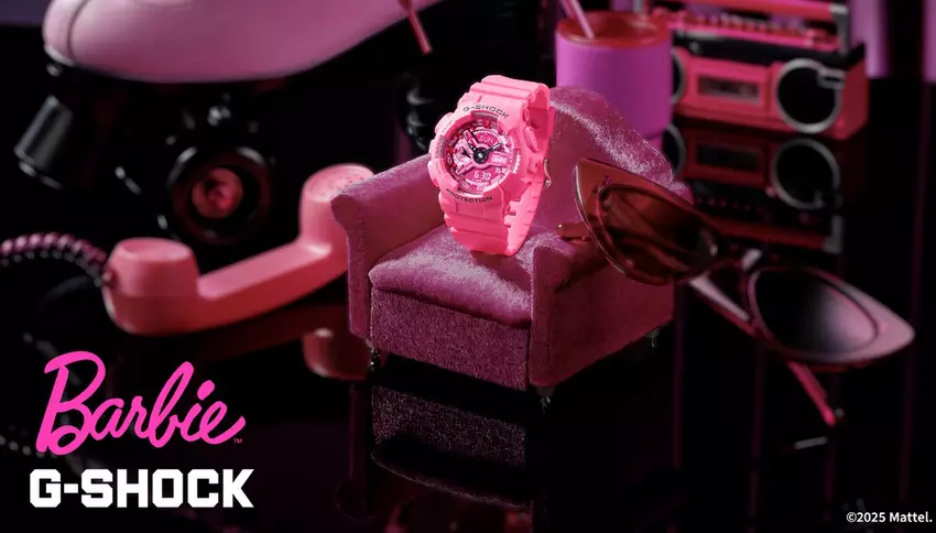 Casio kondigt mogelijk een limited edition G-Shock horloge aan in samenwerking met Barbie