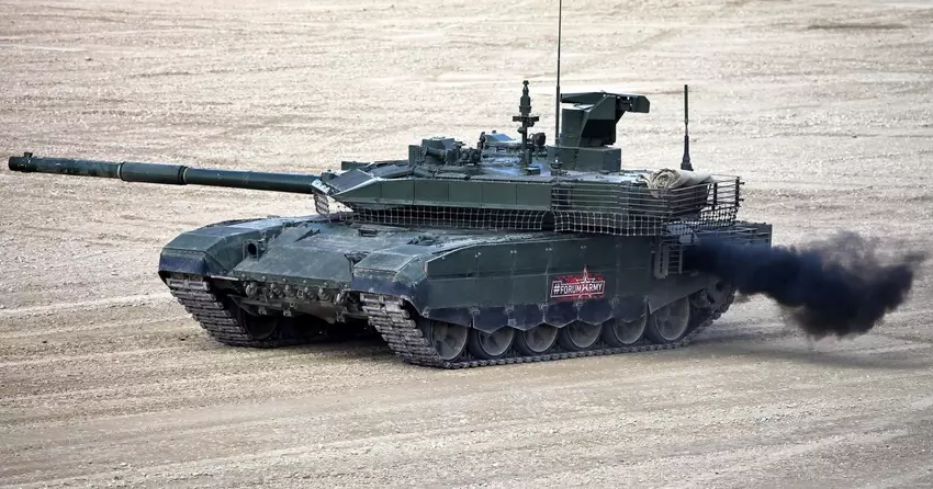 Russische T-90M "Breakthrough" tanks hebben naar verluidt nieuwe Telnik fragmentatiegranaten gebruikt in Oekraïne.