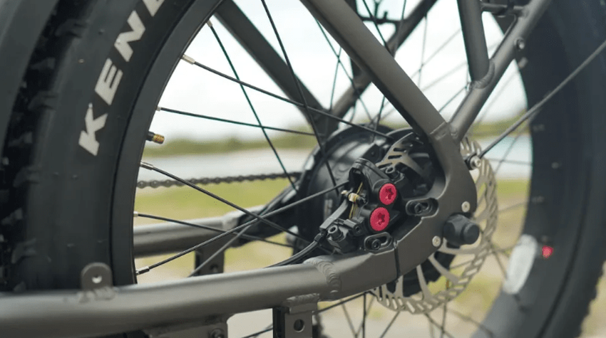 schijfremmen op een ebike