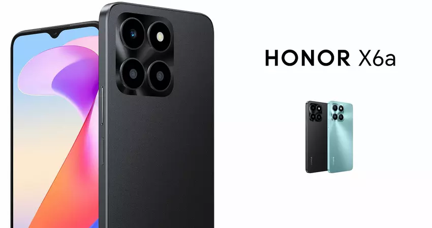Honor X6a - Helio G36, 90Hz TFT HD+ scherm, 50MP camera, NFC en Android 13 voor £130