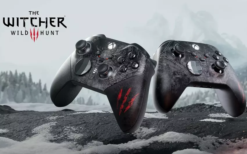 Microsoft heeft een unieke serie Xbox-controllers in de stijl van de legendarische role-playing game The Witcher 3: Wild Hunt gepresenteerd
