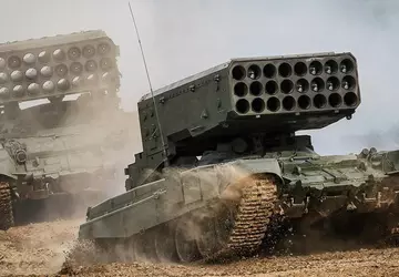 Oekraïense defensietroepen hebben twee Russische TOS-1A-systemen ...