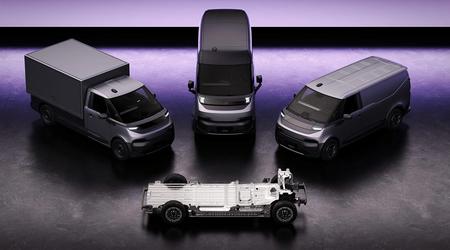 De joint venture tussen Renault, Volvo en CMA CGM heeft drie nieuwe elektrische bestelwagens onthuld
