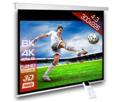 SlenderLine gemotoriseerd projectiescherm