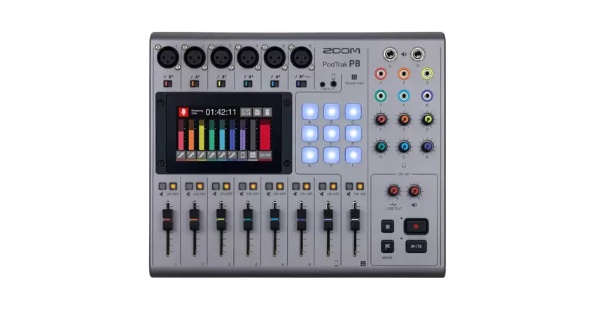 Zoom PodTrak P8 Podcastrecorder