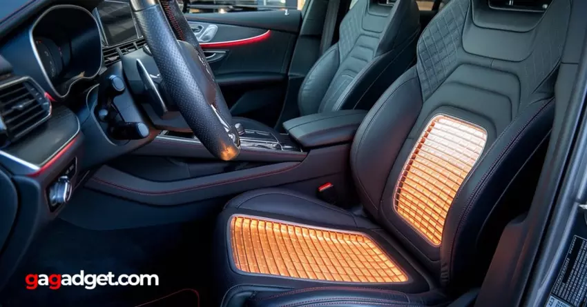 Elektrische stoelverwarming auto